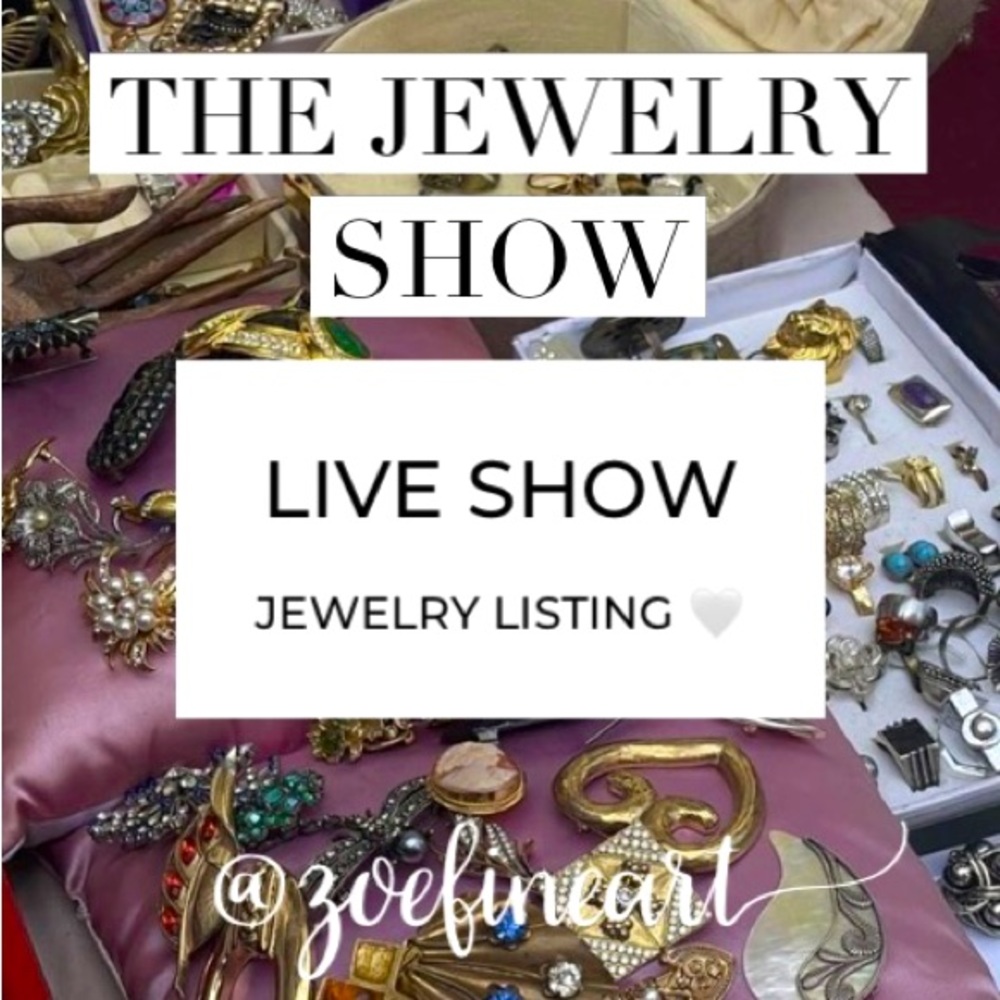 Live Show Jewelry Listing 🌷🤍